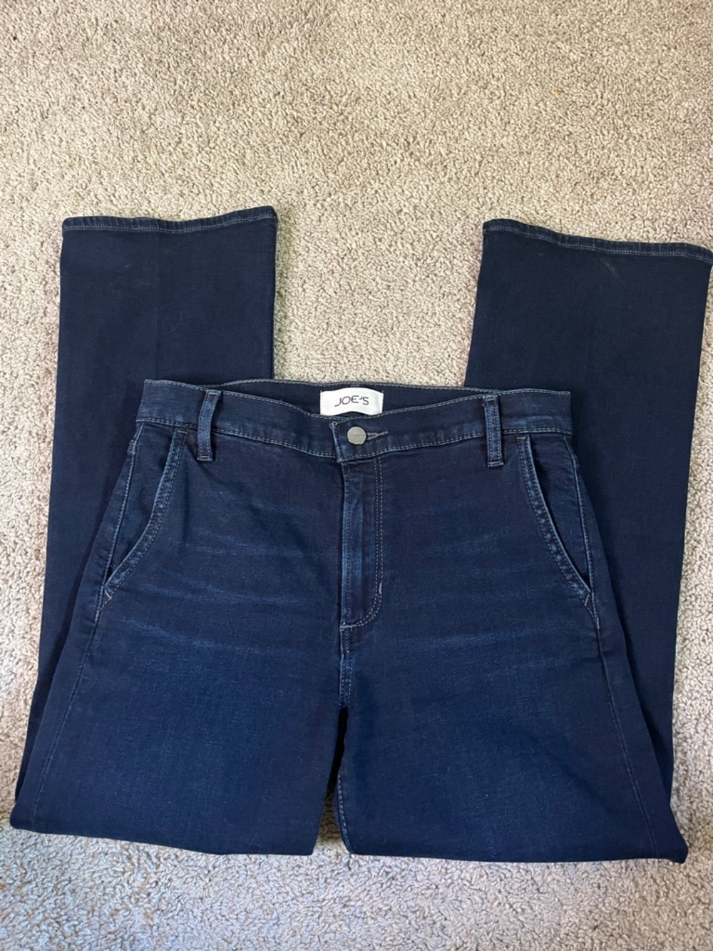 Joe's Jeans The Callie Trouser Dark Blue Wink Straight Leg Women’s Size 28